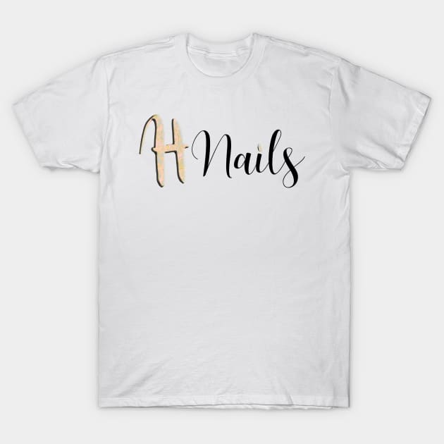 Hannah's Nails - Logo T-Shirt by MarinasingerDesigns